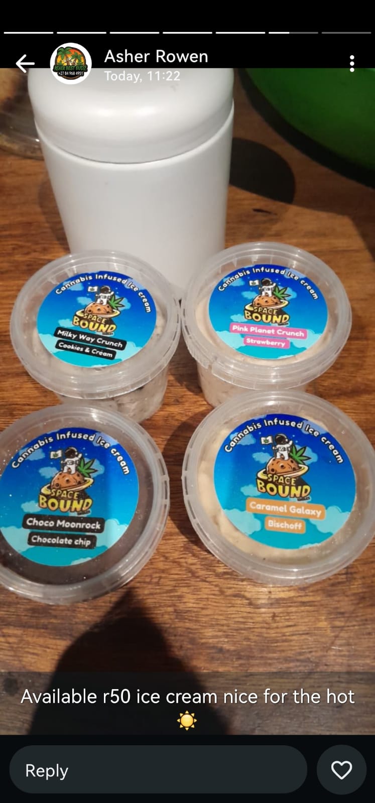 OG Infused Ice Cream